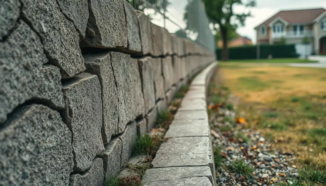 Boundary wall cracks — Why Boundary Walls Crack and Lean