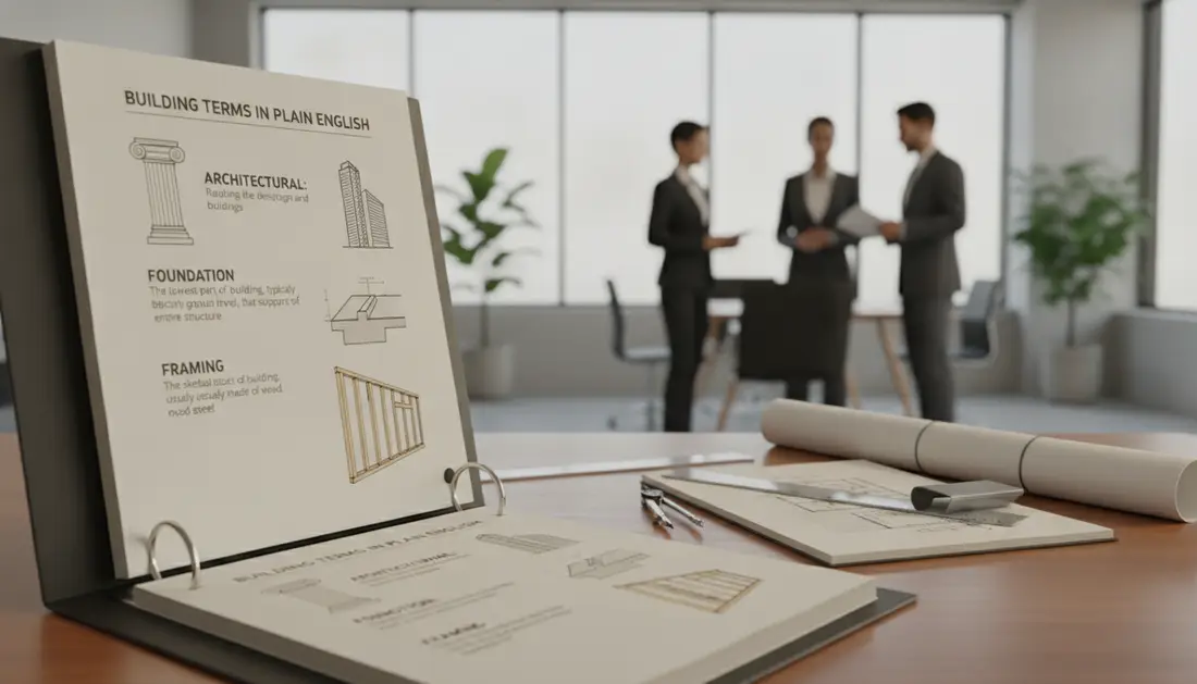 Building terms glossary — South African Building Terms Glossary