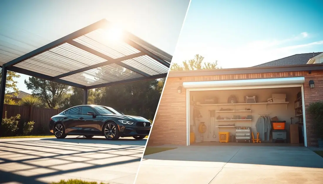 Carport vs garage