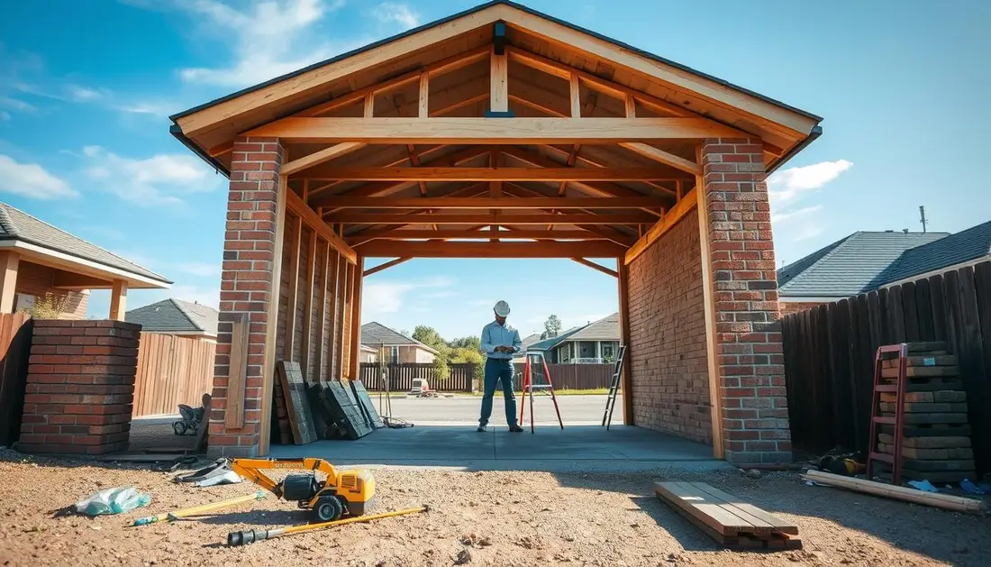Convert carport to garage — Converting a Carport Into a Garage