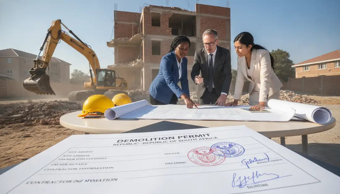 Demolition permit South Africa