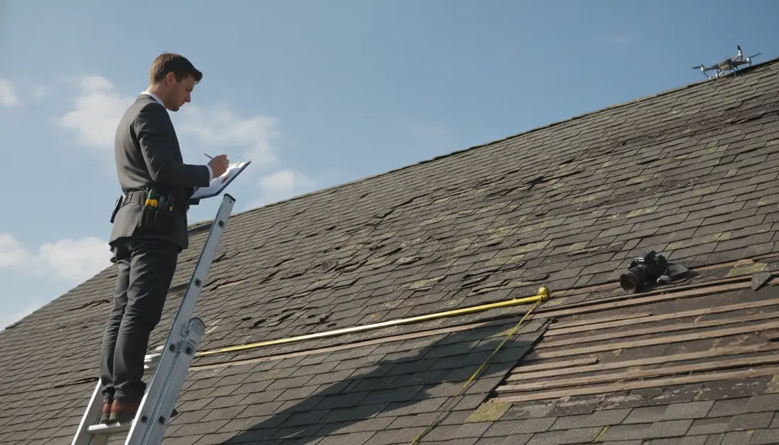 Documenting roof damage — Signs Your Roof Needs Replacing