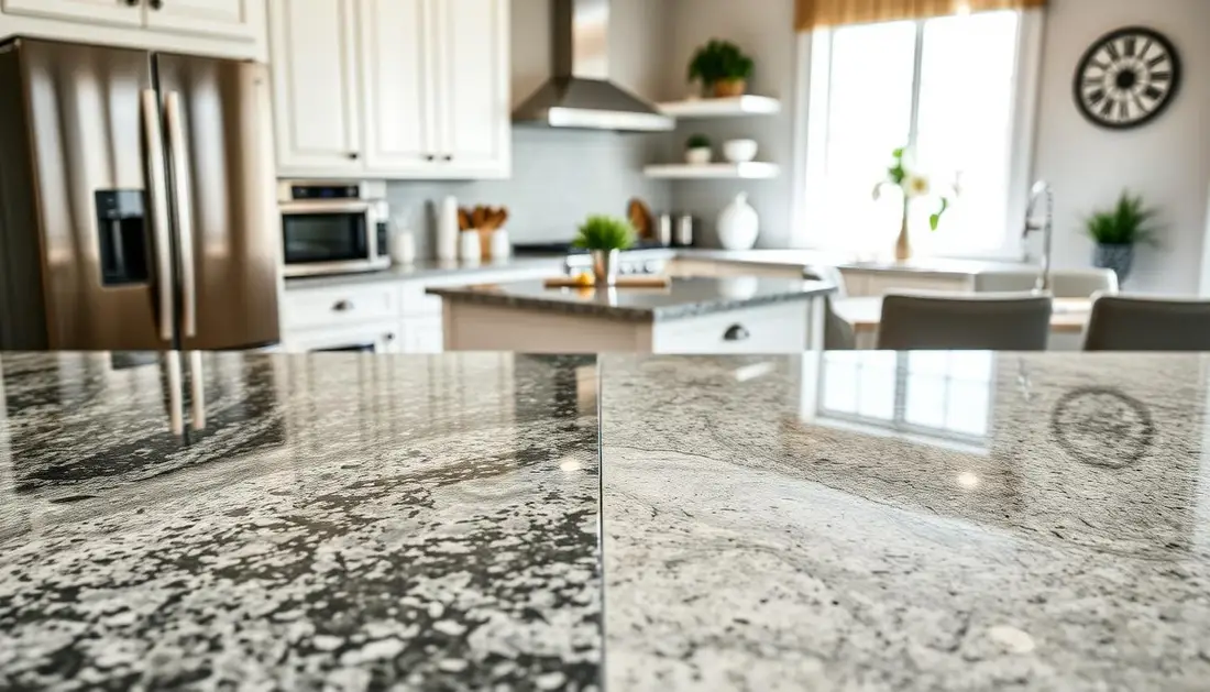 Granite vs engineered stone countertops