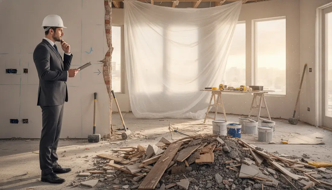 Home renovation site — Living at Home During a Renovation