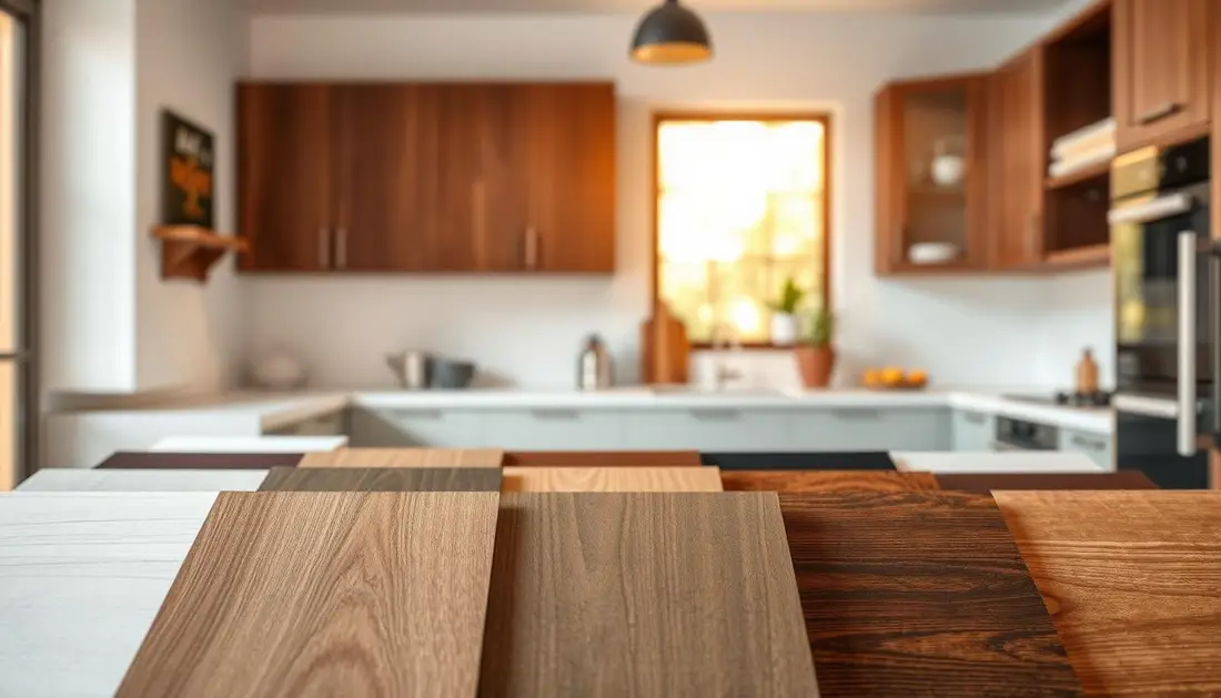 Kitchen cabinet materials — Kitchen Cupboard Materials Compared