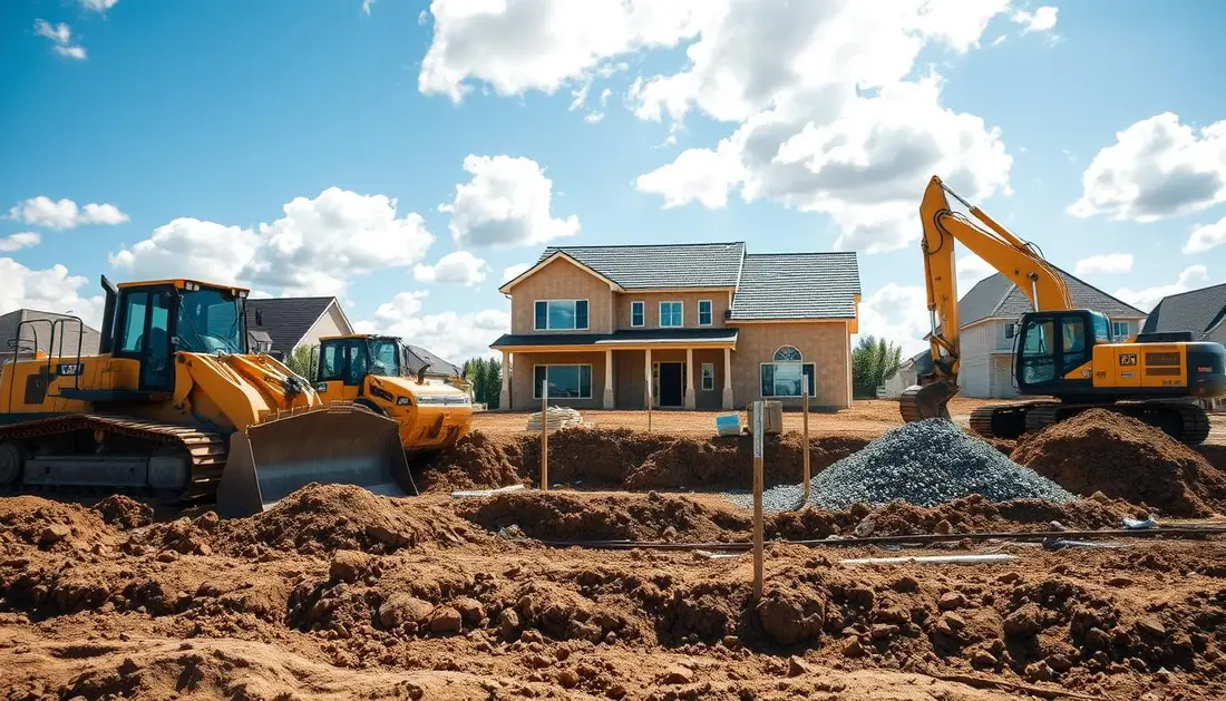 Land and site preparation home