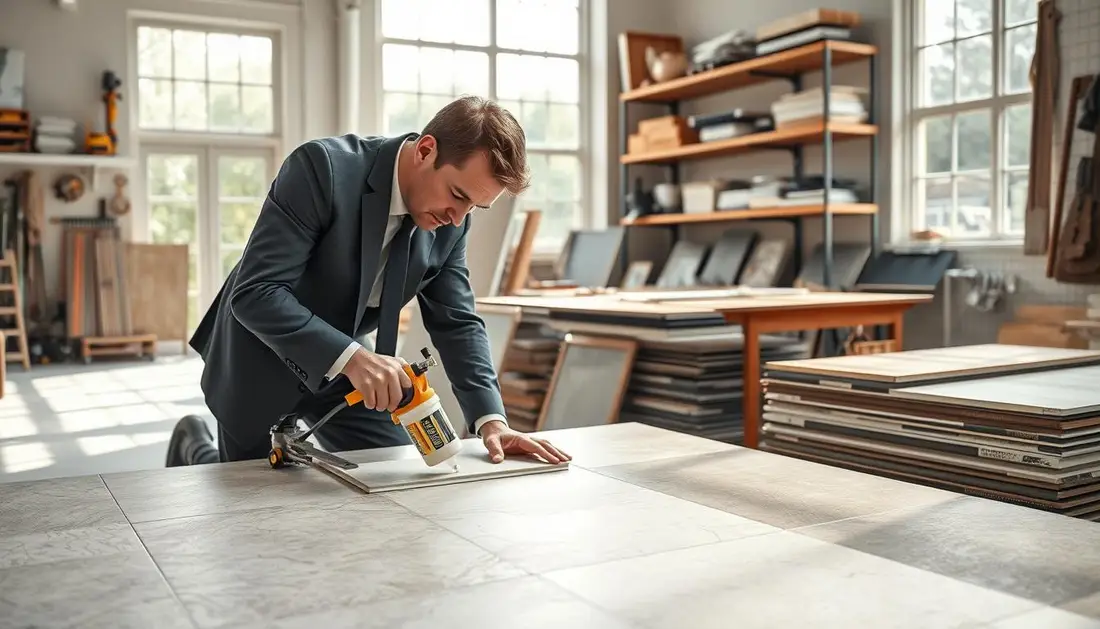 Large format tiles — What Large-Format Tiles Demand — Handling materials and support