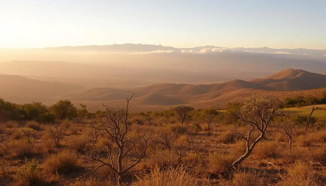 Lowveld heat and Escarpment mist south africa