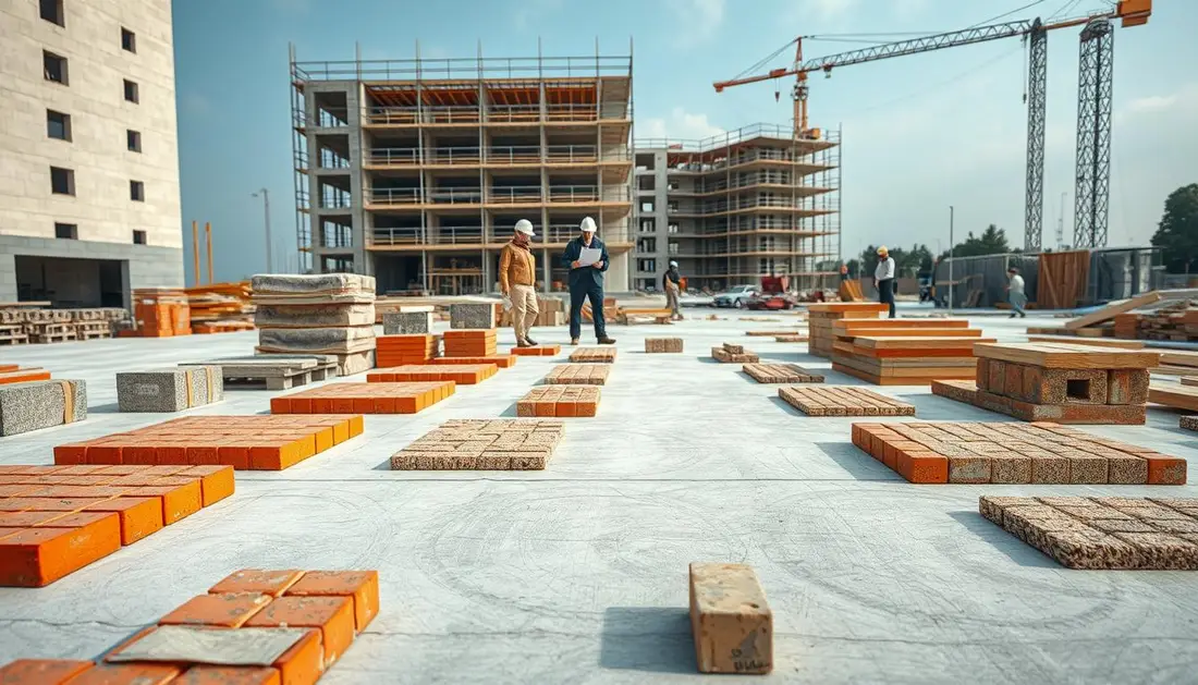 Materials quality per square metre