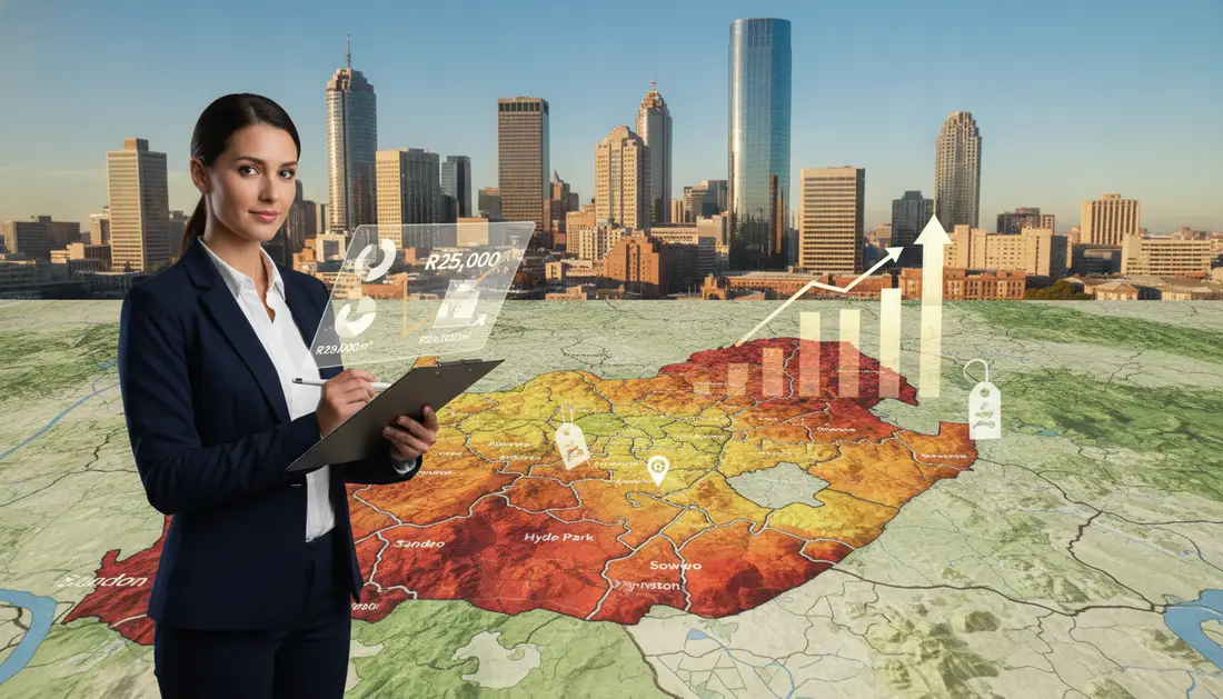 Per square metre — Johannesburg Building Cost Guide — Comparing Suburb Price Bands