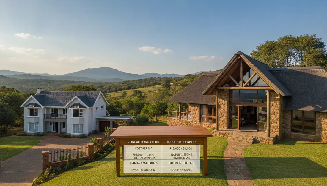 Per square metre comparison — Mpumalanga Building Cost Per Square Metre