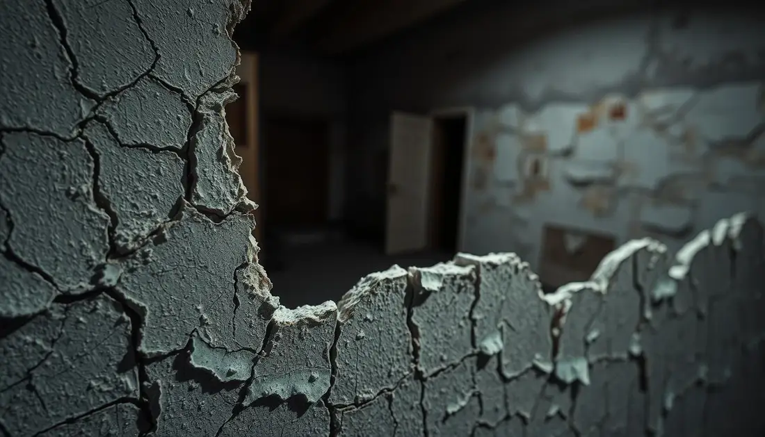 Plaster cracks structural
