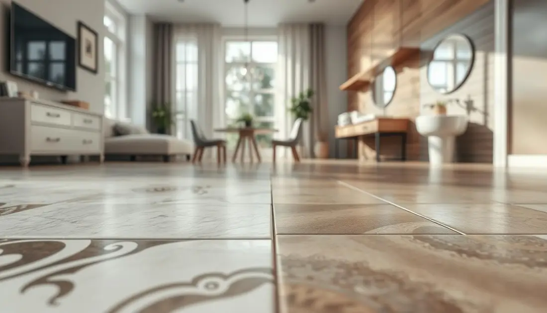Porcelain vs ceramic tiles