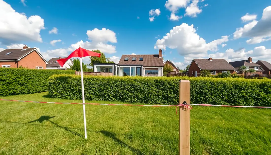 Property boundary — When an Extension Needs Approved Plans