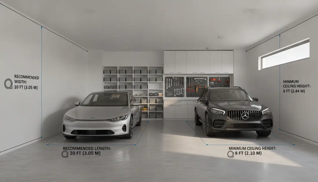 Recommended garage dimensions — Standard Garage Sizes in South Africa