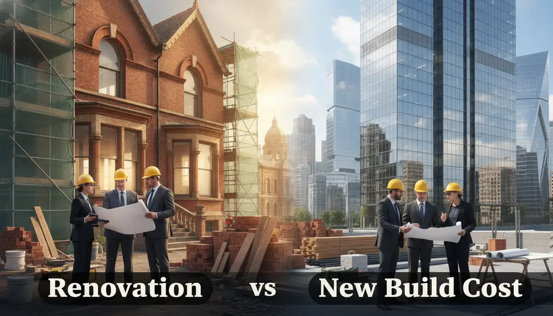 Renovation vs new build cost