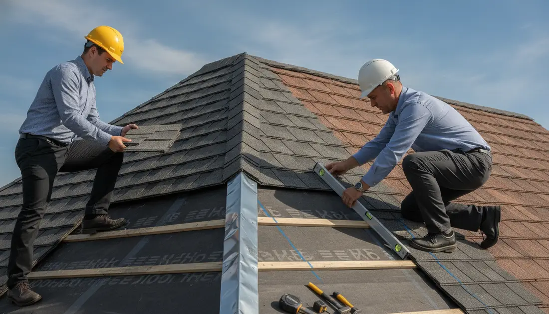 Roof process — Roof Tie-Ins: Joining New Roofs to Old