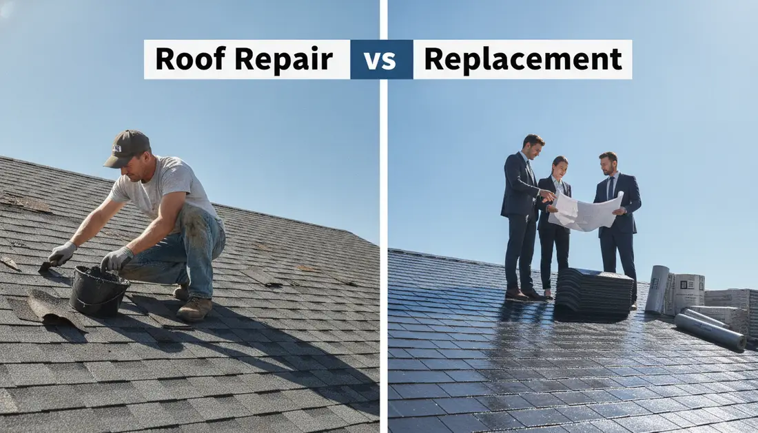 Roof repair vs replacement — Repair or Replace Your Roof: How to Decide