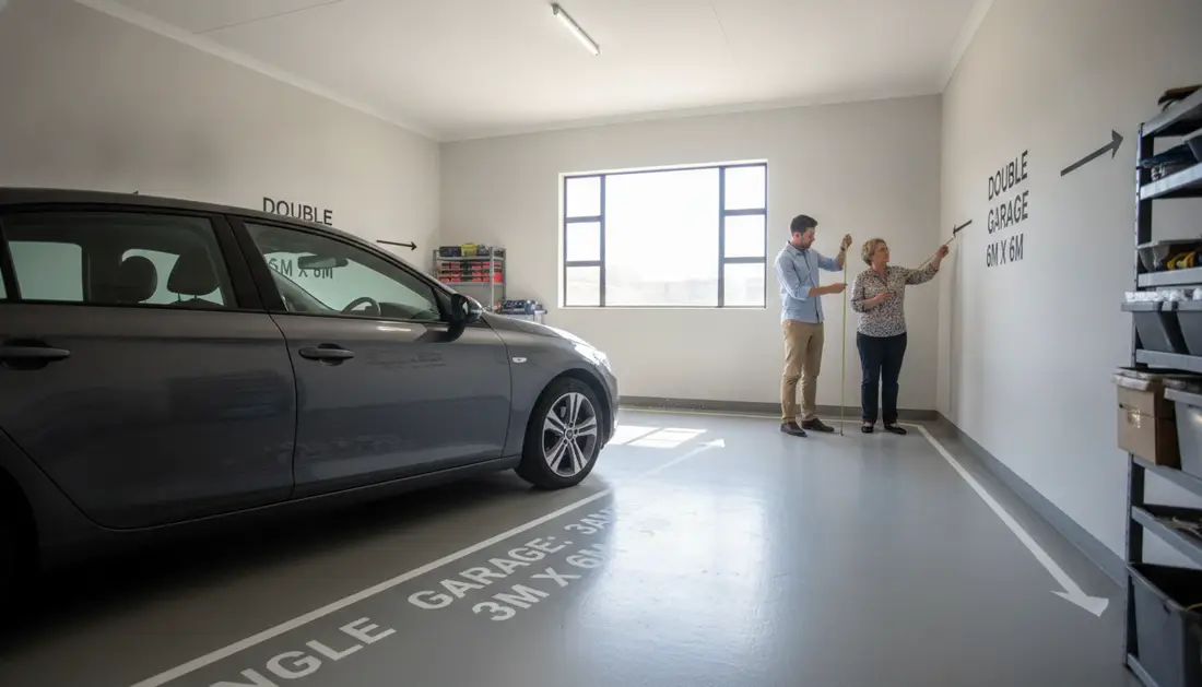 Standard garage sizes South Africa
