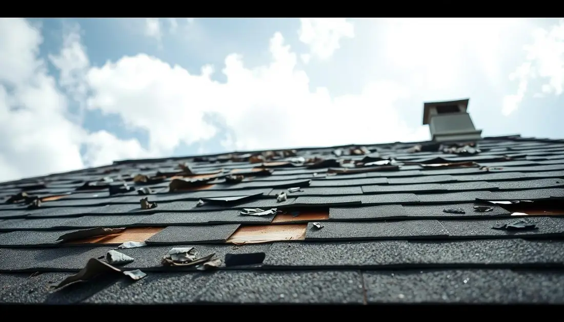 Visual roof damage — Signs Your Roof Needs Replacing