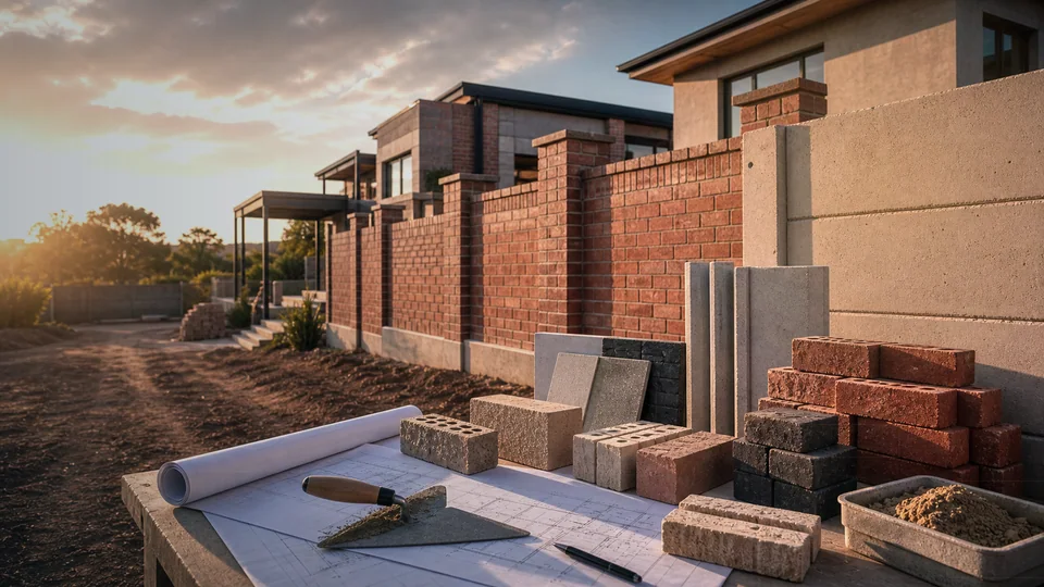 Retaining wall types